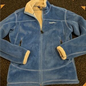 Patagonia R4 Wind resistant fleece Jacket blue medium